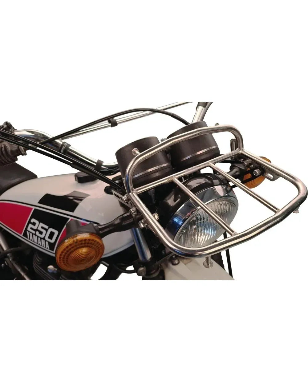 Front Luggage Rack - Stainless Steel, with Brackets and Mounting Hardware - XT250
