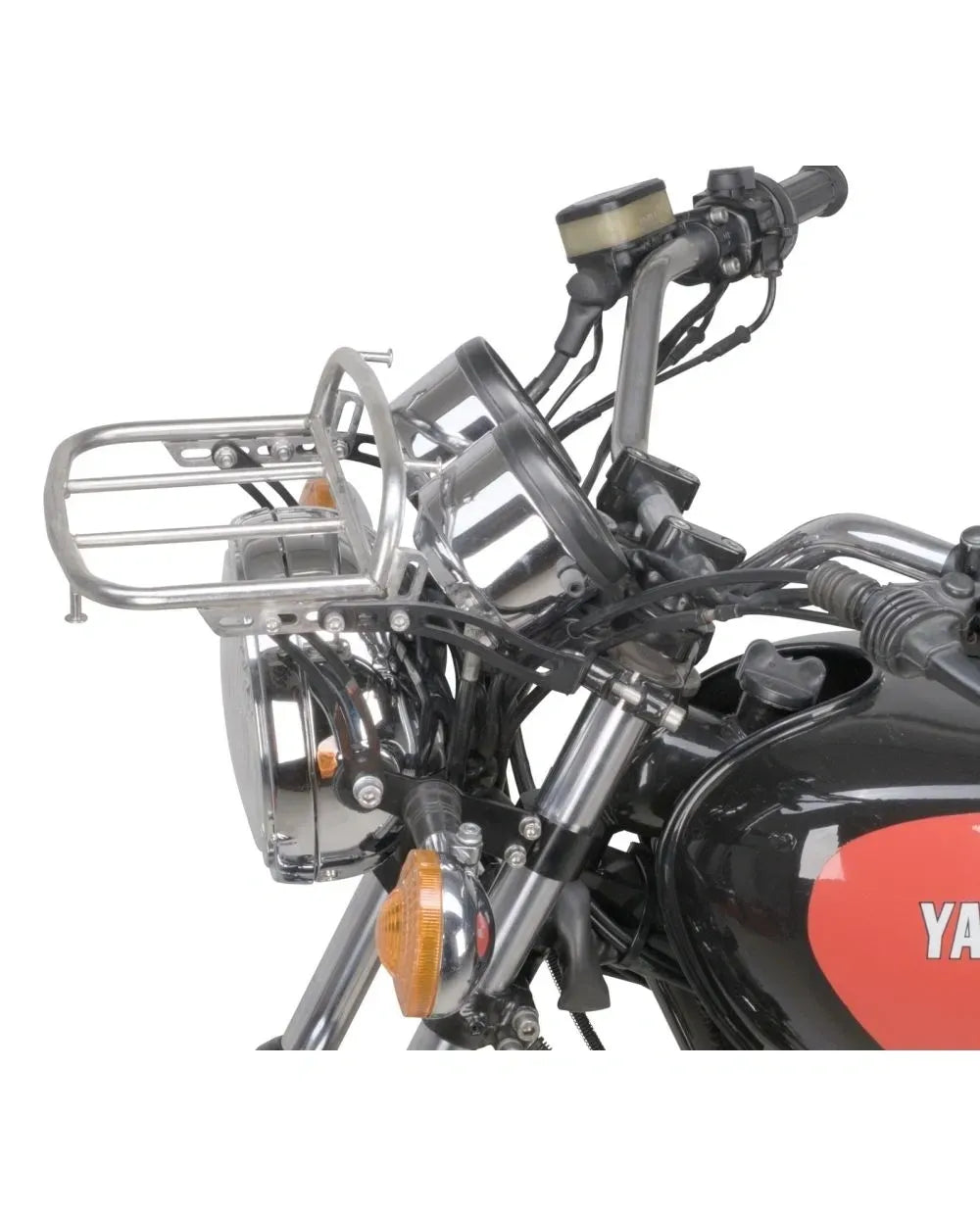 Front Luggage Rack - Stainless Steel - with Brackets and Mounting Hardware - SR500