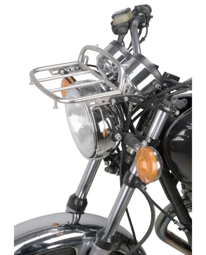 Front Luggage Rack - Stainless Steel - with Brackets and Mounting Hardware - SR500