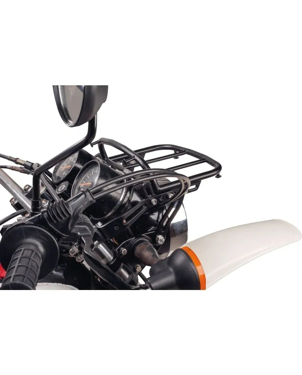 *NEW ITEM* Front Luggage Rack - Black Stainless Steel - Adjustable - XT500