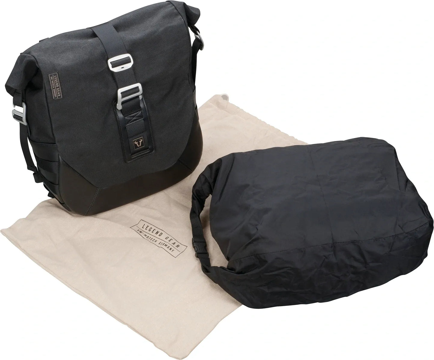 LegendGear Side Bag - 13.5L - Black Edition - XT500 SR500