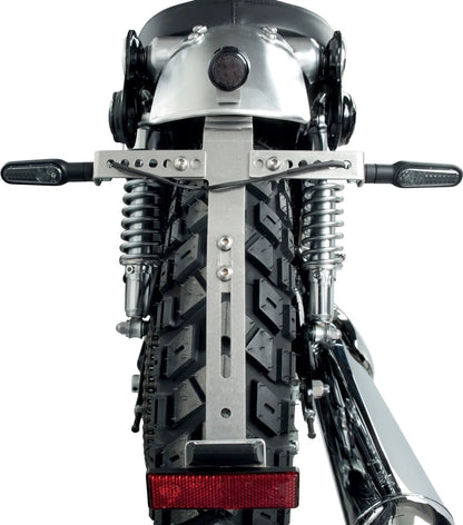 License Plate Bracket - 'GibbonSlap'-Style - Stainless - SR500 SR400