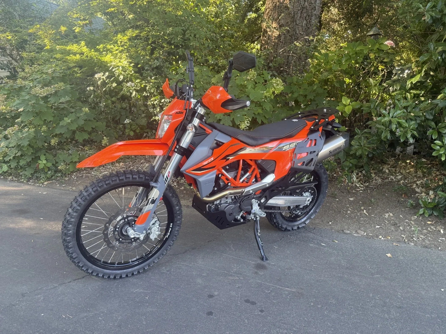 Yakk EXP - Side Pannier Luggage Rack - Black - KTM Enduro 690 (19-25)