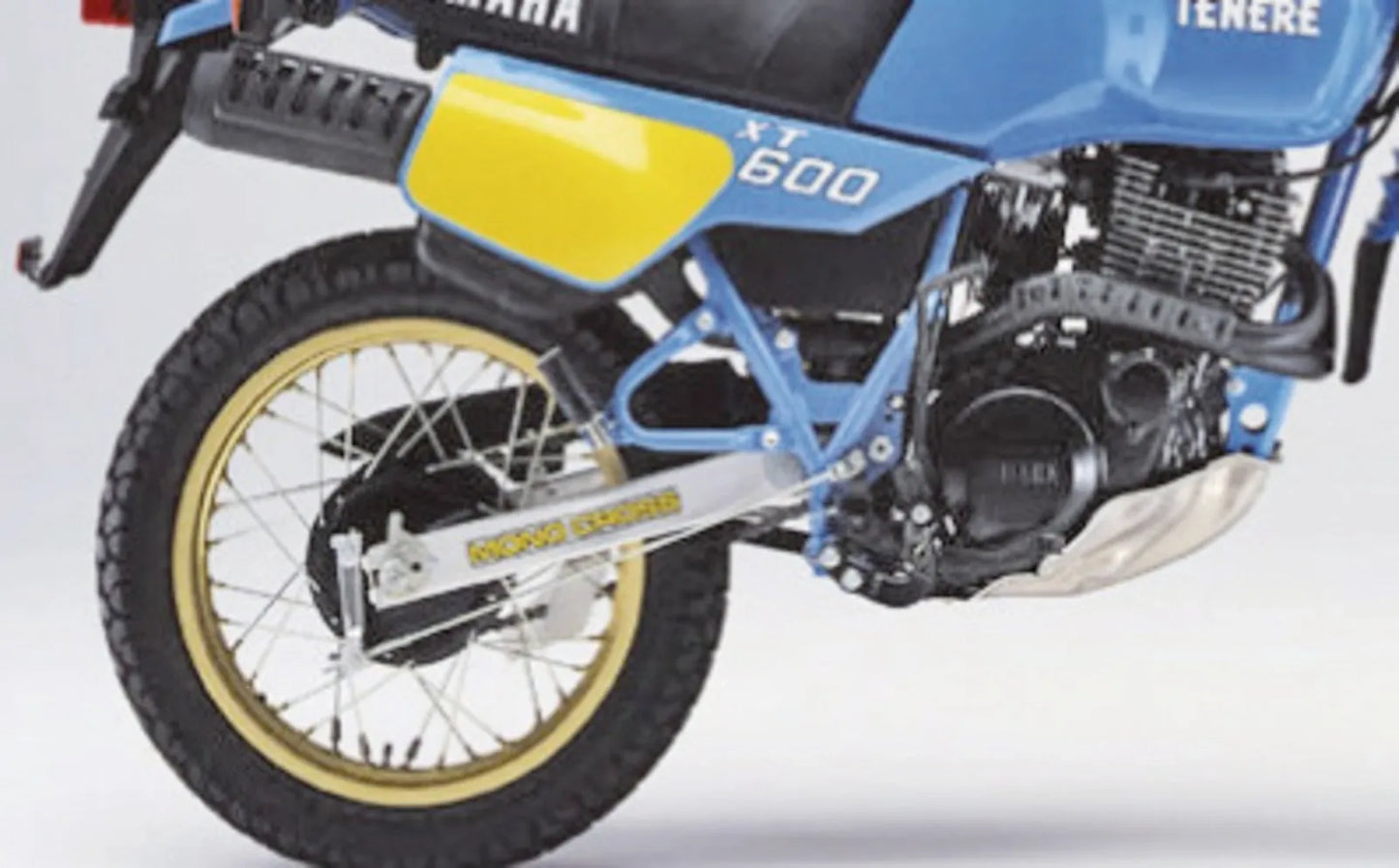 Decal 'MONO CROSS' Black - for Swingarm - 272 x 31 mm - Universal YAMAHA: TT350 XT350 TT600 XT600