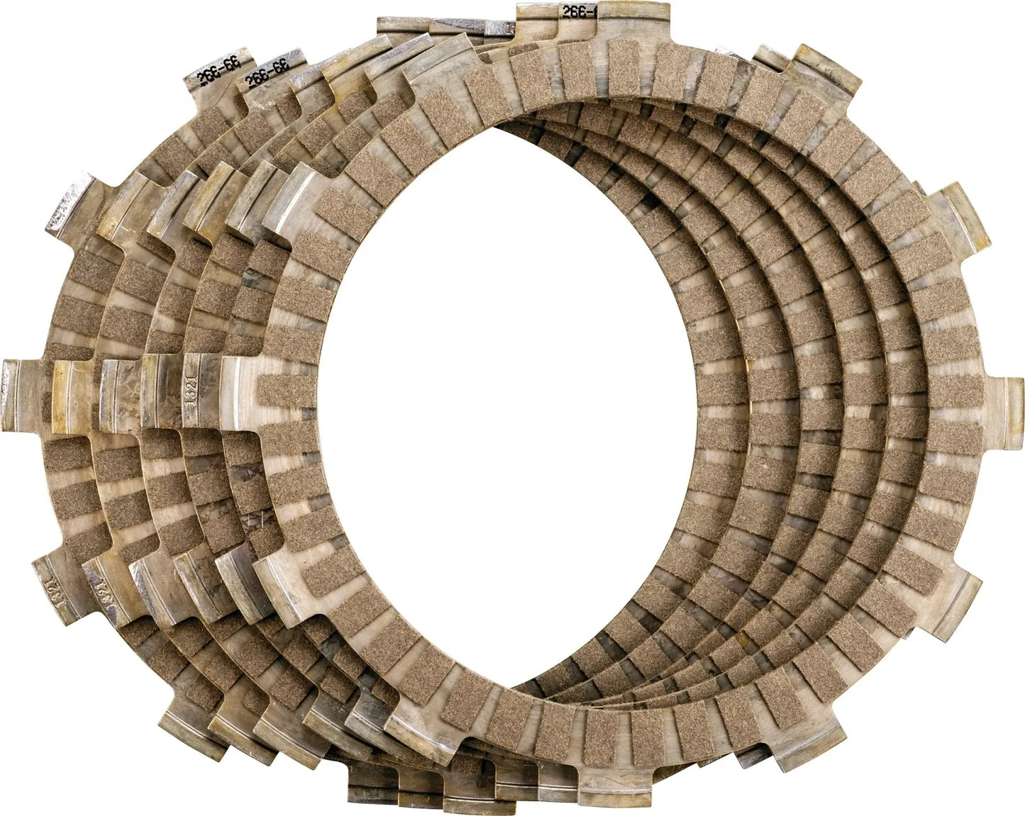 TRW Clutch Plate Set - 6 Fiber Plates - SR250 XT250