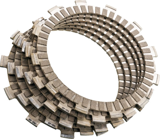 TRW Clutch Plate Set - 6 Fiber Plates - SR250 XT250