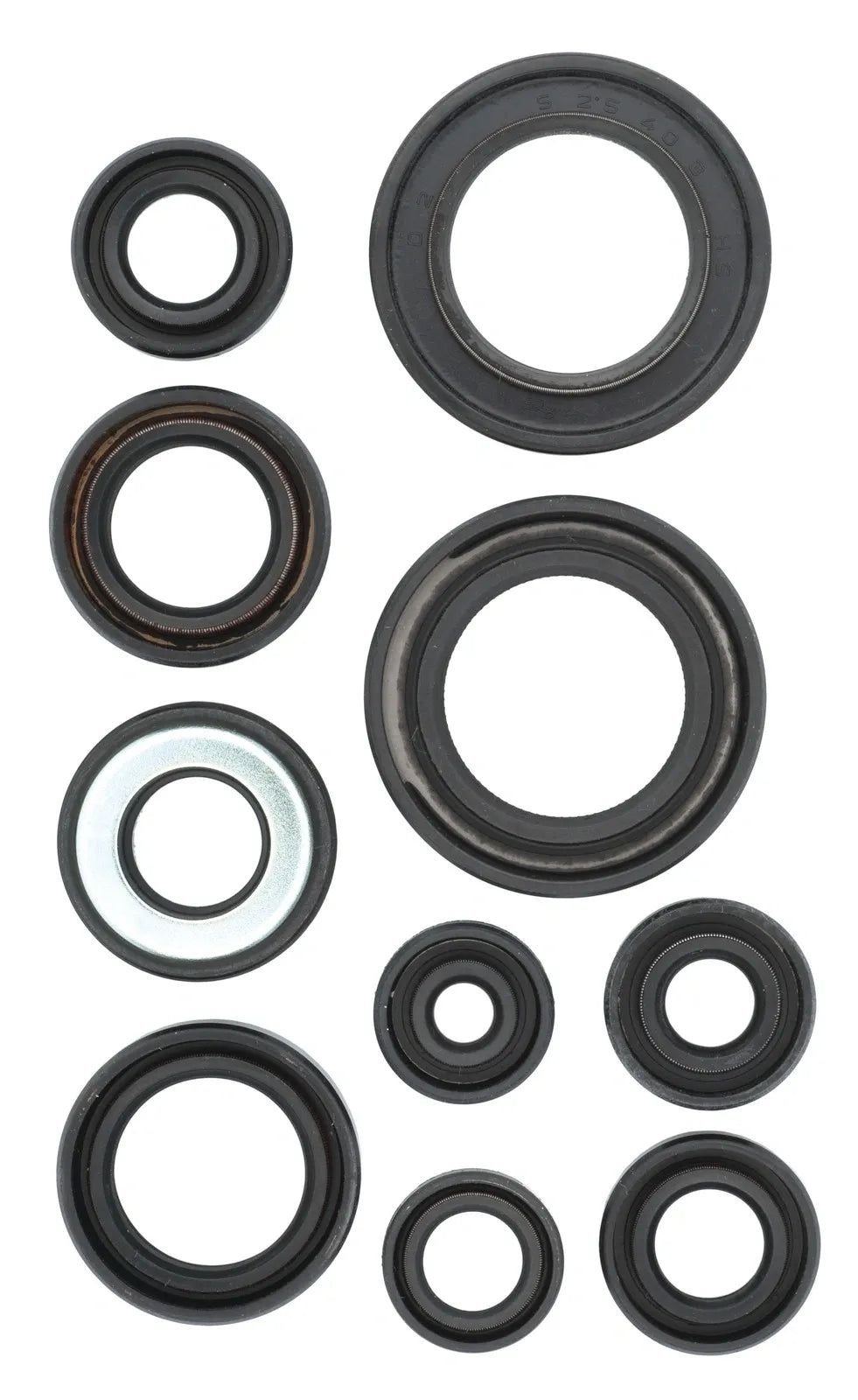 Engine Shaft Seals, Complete 10 Pieces Kit - XT550 SRX600 XT600 XT600E TT600