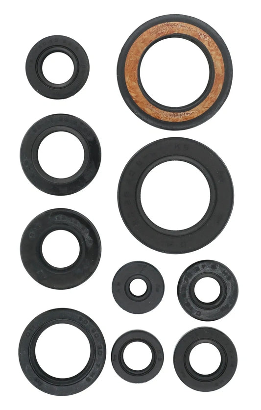 Engine Shaft Seals, Complete 10 Pieces Kit - XT550 SRX600 XT600 XT600E TT600
