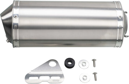 *NEW ITEM* Stainless Steel Silencer - (with removable db-killer) - XT500 TT500 Universal