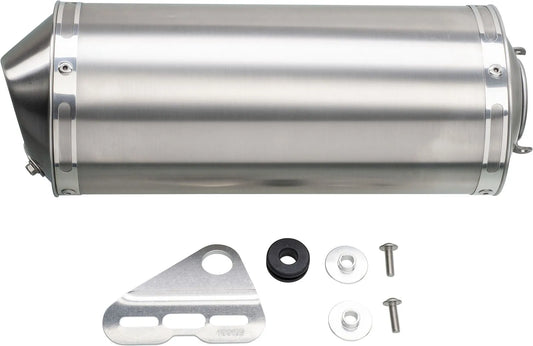 *NEW ITEM* Stainless Steel Silencer - (with removable db-killer) - XT500 TT500 Universal