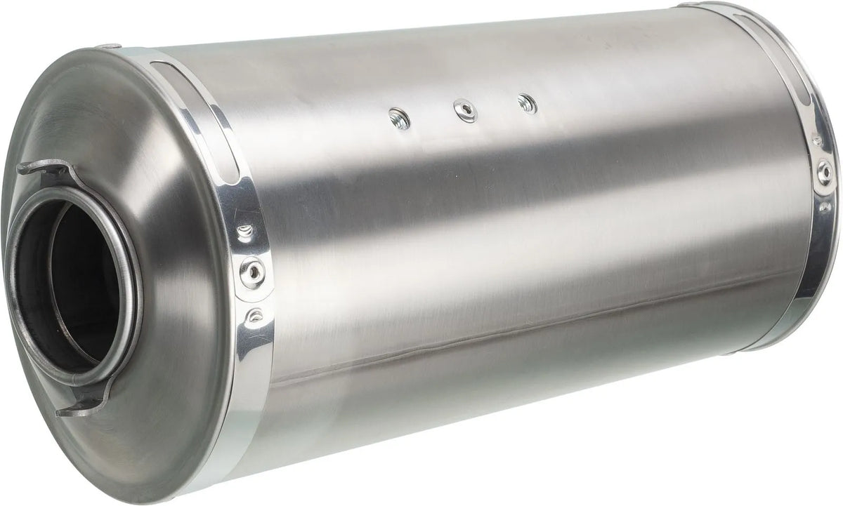 *NEW ITEM* Stainless Steel Silencer - (with removable db-killer) - XT500 TT500 Universal