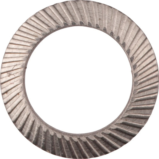 M6 Double-Sided U6 Safety Grip Washer - Stainless Steel - Universal