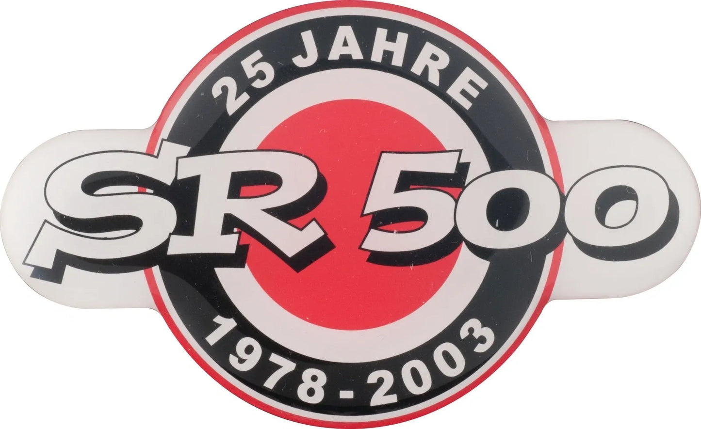 Anniversary Emblem - '25 Years SR500' - Black/Red - SR500
