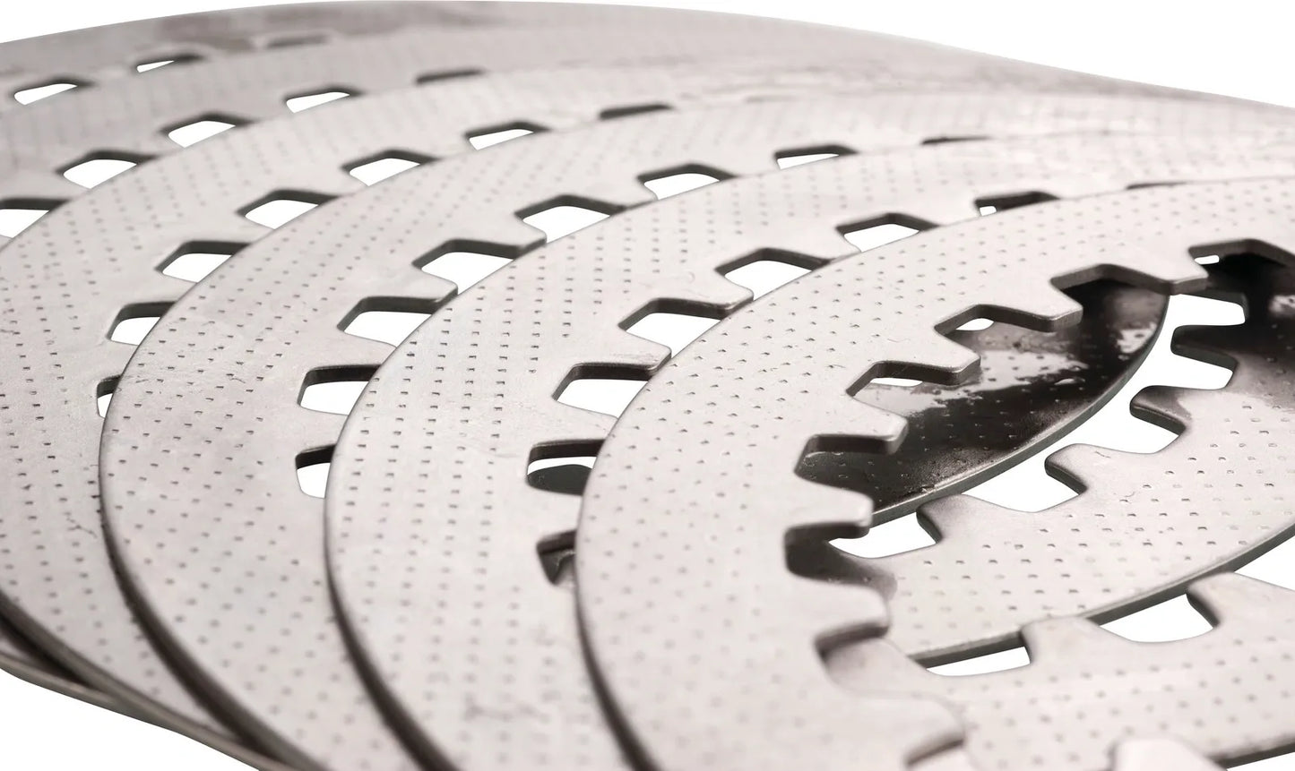 Clutch Steel Disc Set - 7 pieces - XT250 SR500 TT500 XT500 XT550 SRX600 TT600 XT600 SRZ660 XTZ660