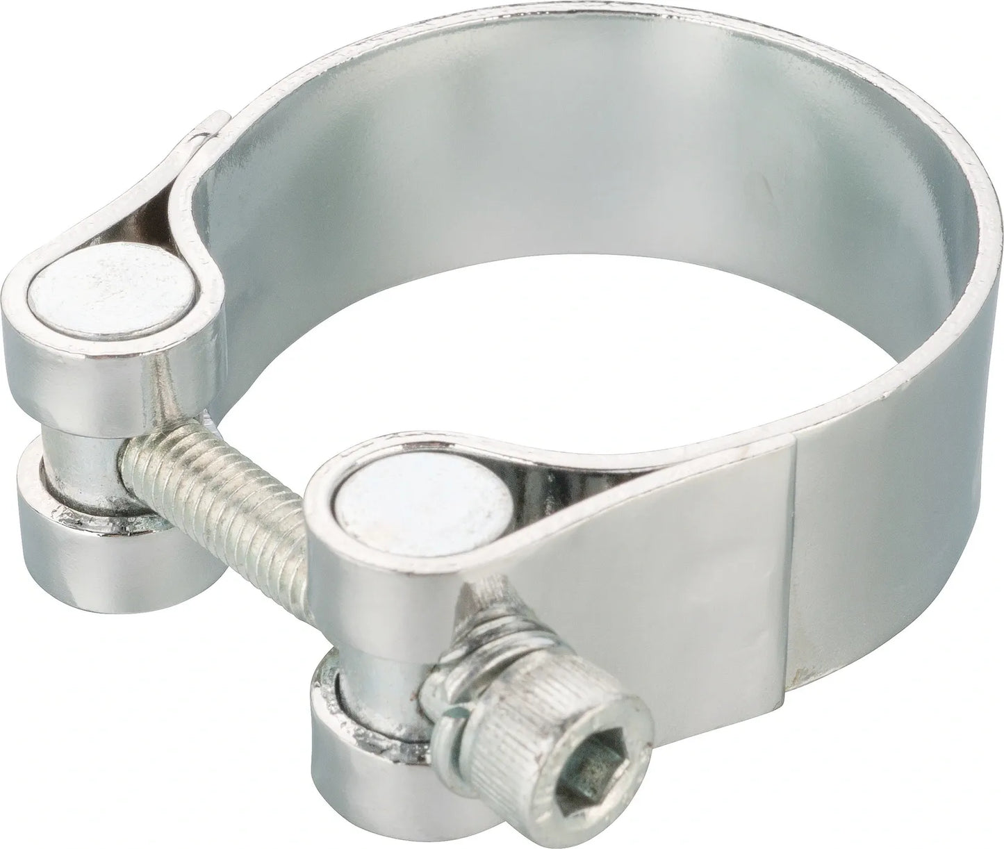 Chrome Plated - Exhaust Clamp - XT500 TT500 Universal