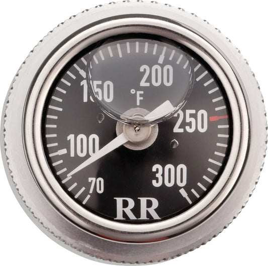 RR Oil Dipstick Thermometer - Black with White Lettering - XT500 TT500 SR500 Various YAMAHA BMW F650