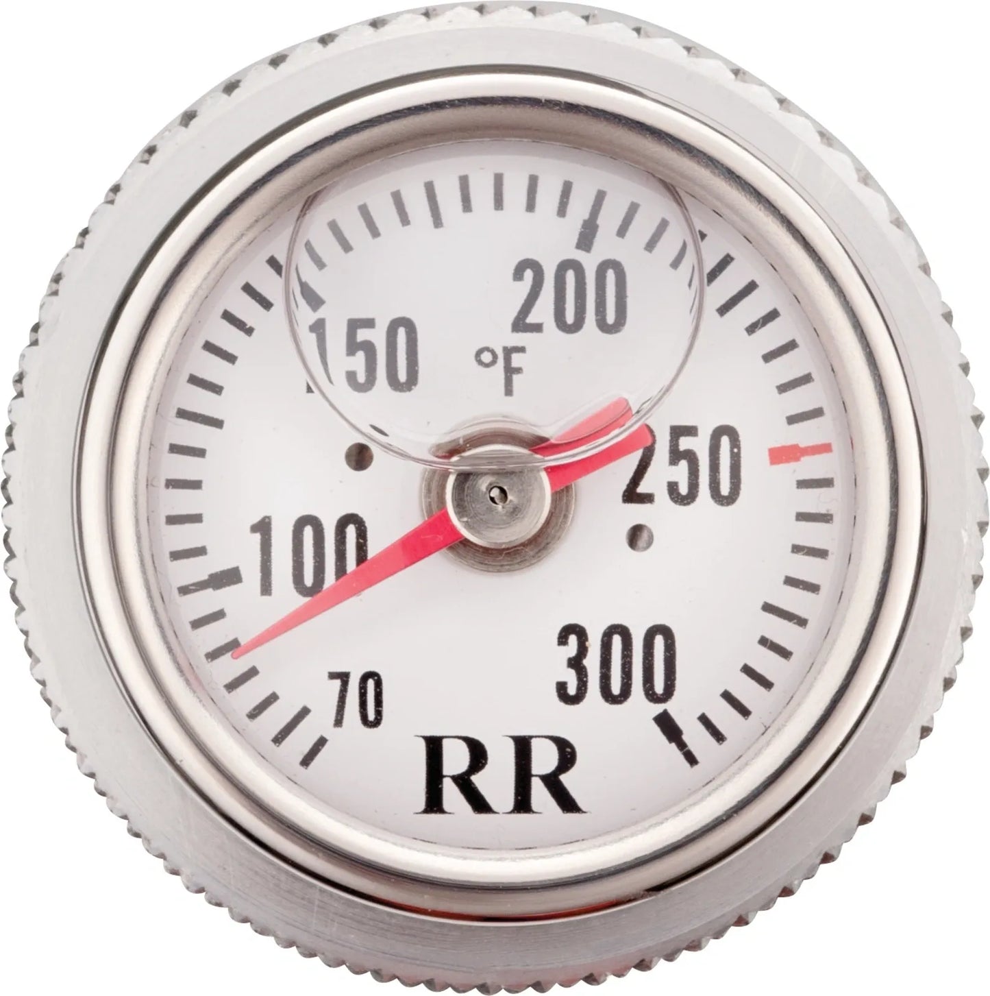 RR Oil Dipstick Thermometer - White with Black Lettering - XT500 TT500 SR500 Various YAMAHA BMW F650