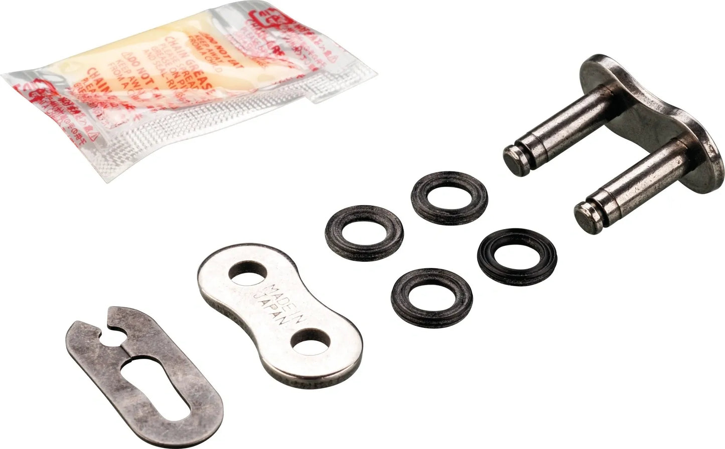 DID X-Ring Chain - 520VX3 - Master Clip Link - GRAY- XT500 TT500 Universal