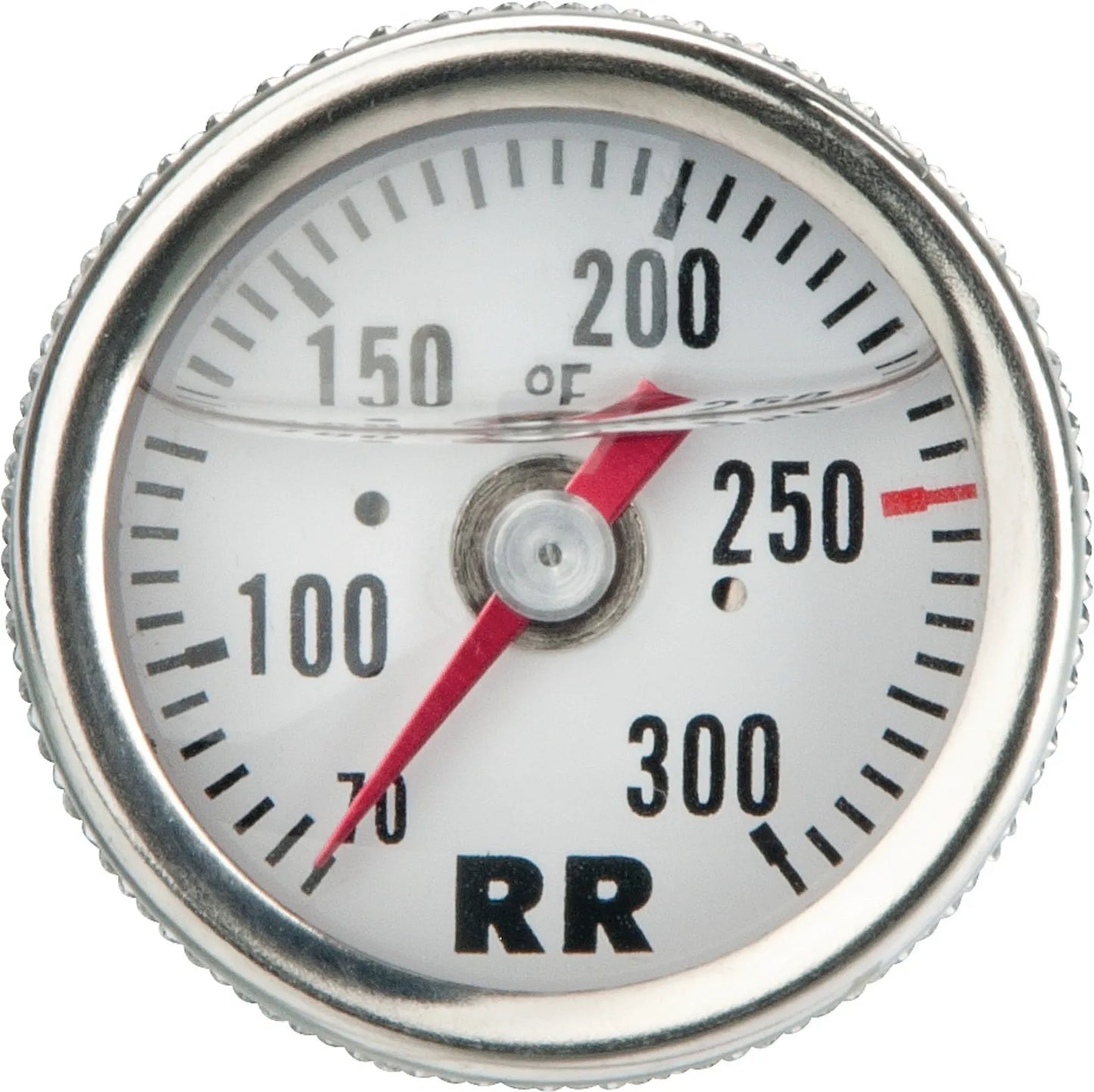RR Oil Dipstick Thermometer - White with Black Lettering - MT-07 XSR700 Ténéré700 (XTZ690)
