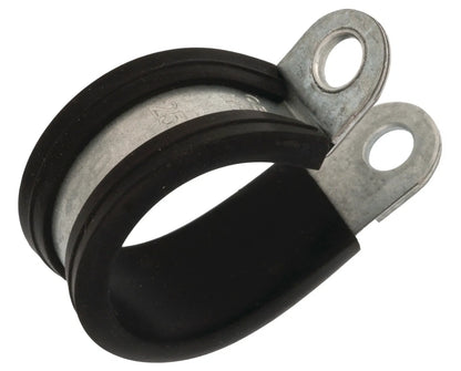 Hose Clamp - Rubberized - Galvanized - 25 mm - Universal