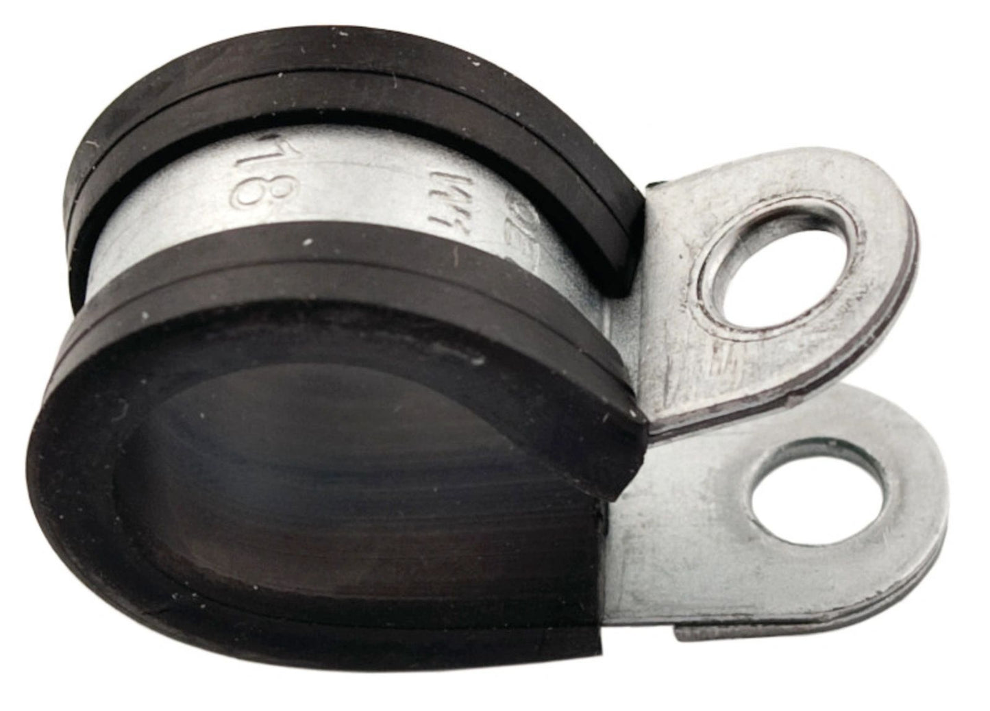 Hose Clamp - Rubberized - Galvanized - 18 mm - Universal