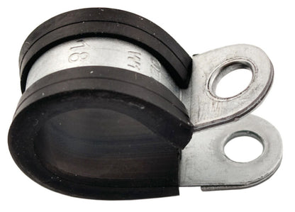Hose Clamp - Rubberized - Galvanized - 18 mm - Universal