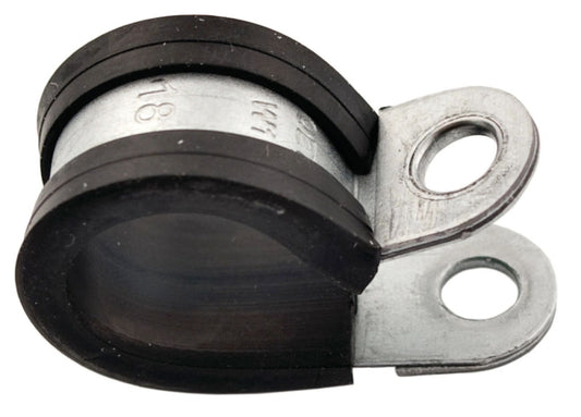 Hose Clamp - Rubberized - Galvanized - 18 mm - Universal