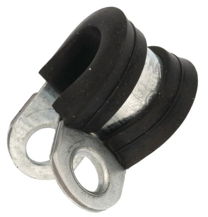 Hose Clamp - Rubberized - Zinc Plated - 8 mm - Universal
