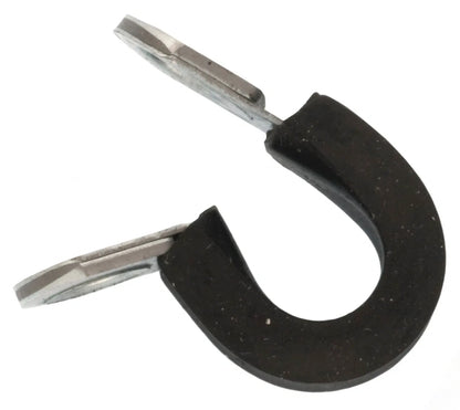 Hose Clamp - Rubberized - Zinc Plated - 8 mm - Universal