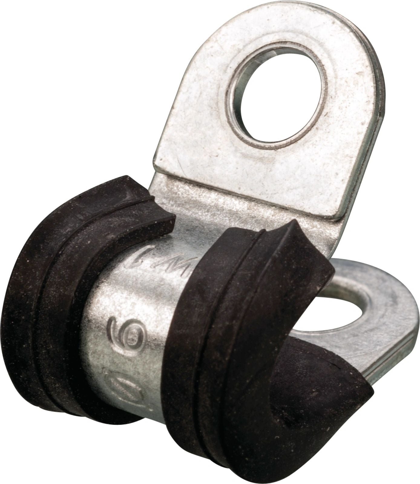 Hose Clamp - Rubberized - Zinc Plated - 6 mm - Universal