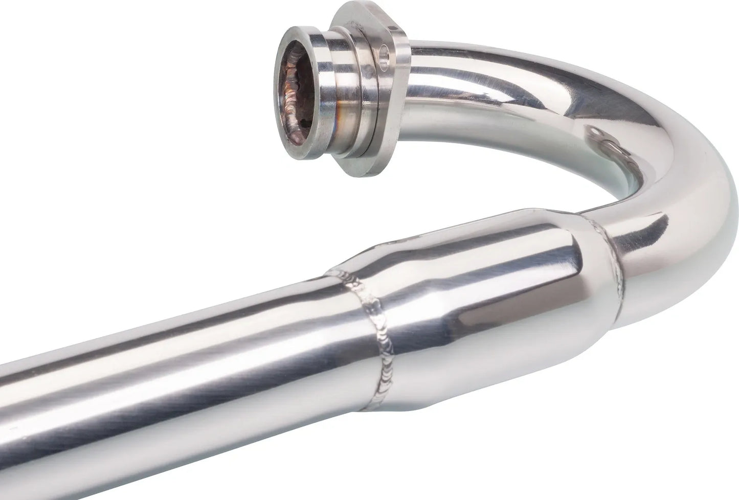 Power Bomb Header Pipe - 38mm - Stainless Steel - XT500 TT500