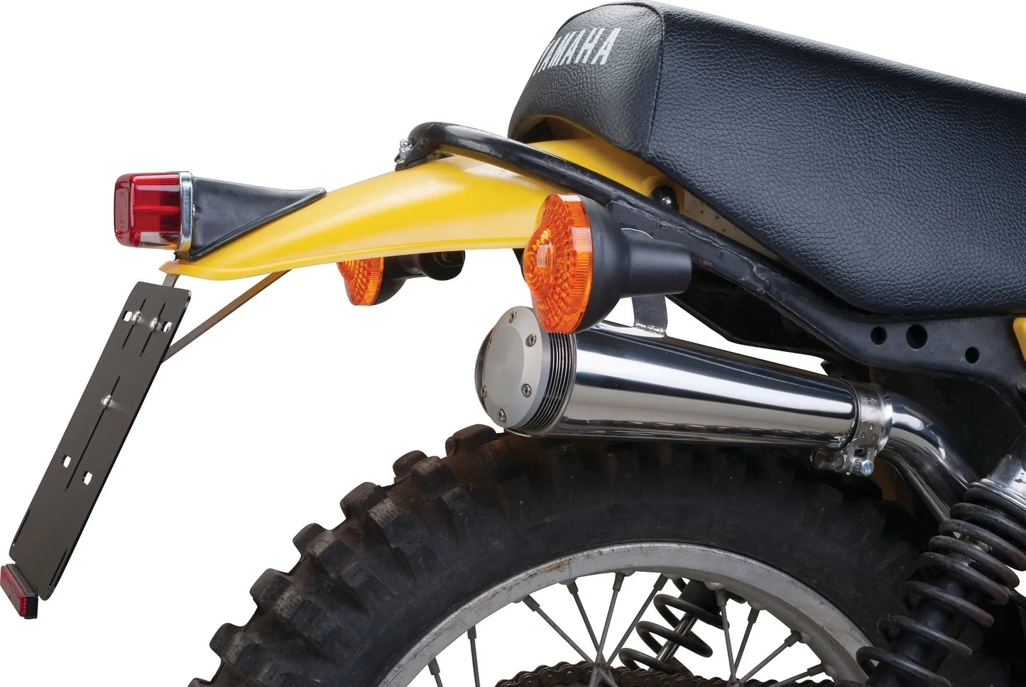 *NEW ITEM* KEDO X-Trapp 3" Exhaust System - 6 discs - Brushed Stainless Steel - XT500 TT500