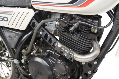 Stainless Steel Header Pipe - especially suitable for Marving/Bull Silencer, Item 91327/91324 - XT250