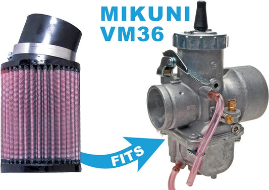 K&N Racing Air Filter - for Mikuni VM36 - XT500 TT500 SR500