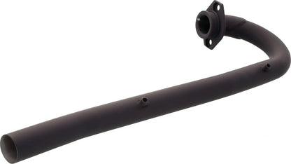 Replica Header Pipe - Stainless Steel - Black High-temp Coating - XT500 TT500