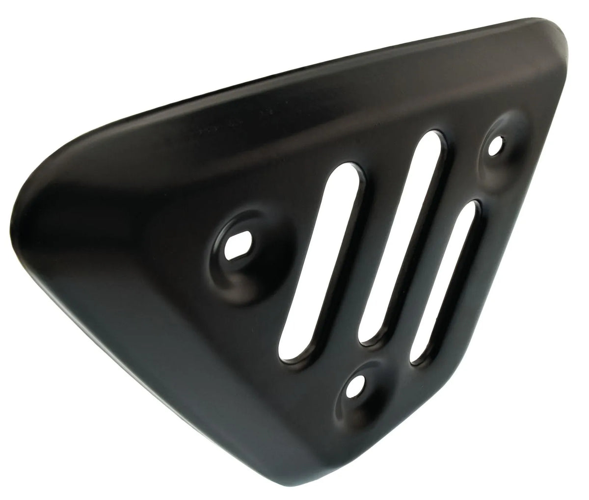 Replica Heat Shield - for Expansion Chamber/'Flame Box' - Stainless Steel Black-coated - XT500