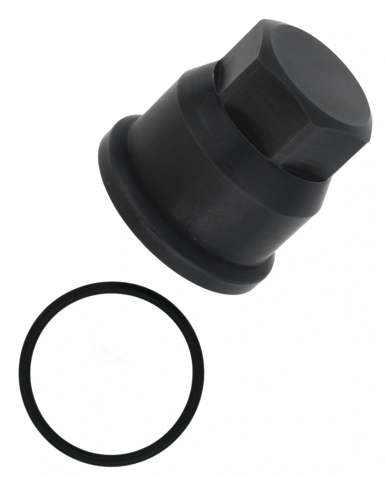 CNC Anodized Black Aluminum Cap for Timing Chain Tensioner - XT500 TT500 SR500 SR400