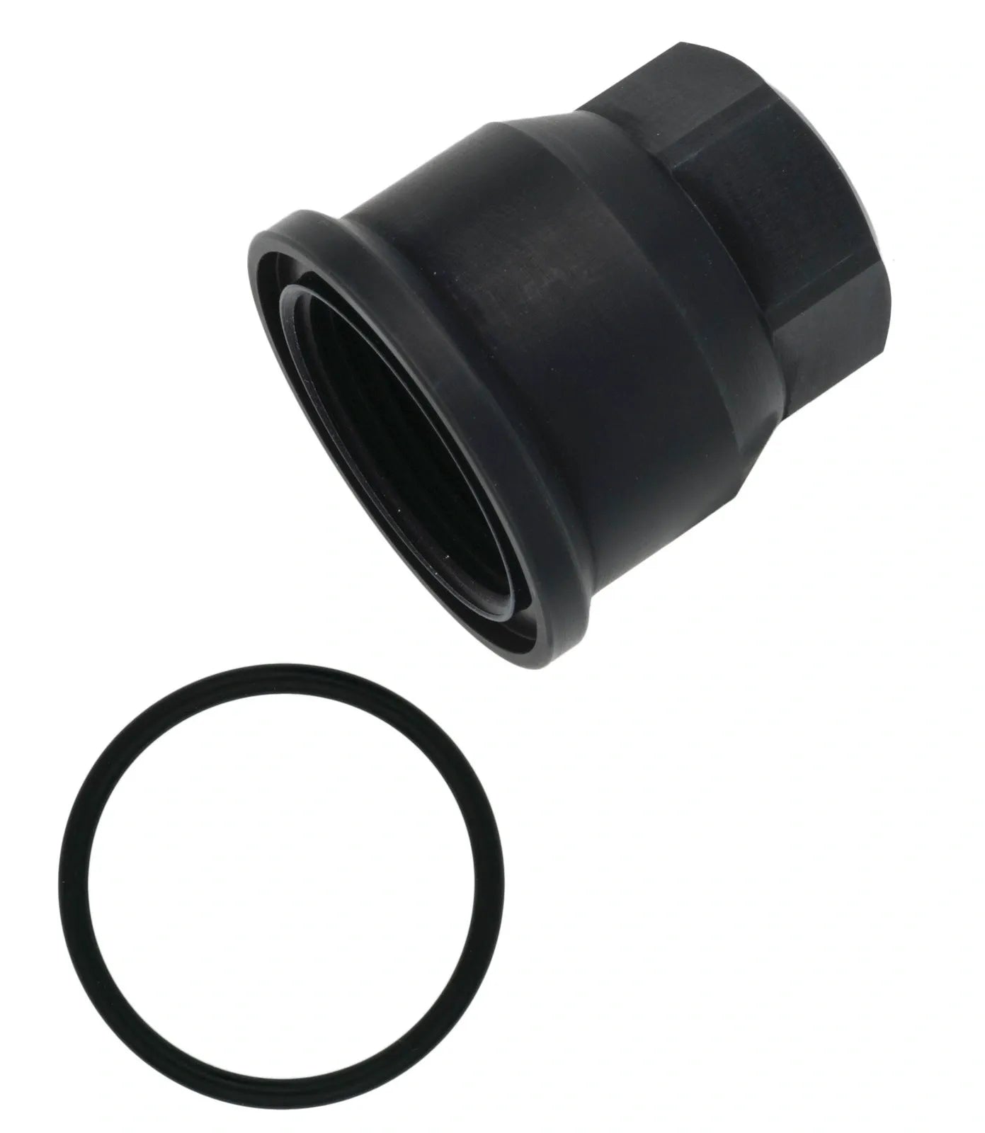 CNC Anodized Black Aluminum Cap for Timing Chain Tensioner - XT500 TT500 SR500 SR400