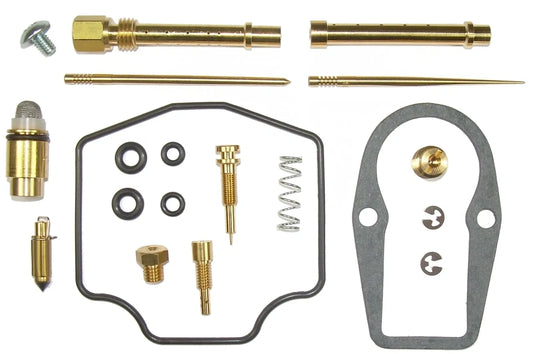 KEDO Carburetor Rebuild-Kit for Primary and Secondary Carburetor (Main Jet Prim. #130, Sec. #110, Pilot Jet #50) - XT600E/K '90-'92