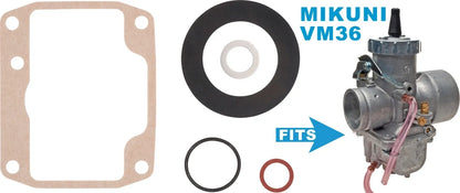 Carburetor Gasket Set - 5 pieces - Mikuni VM36-4