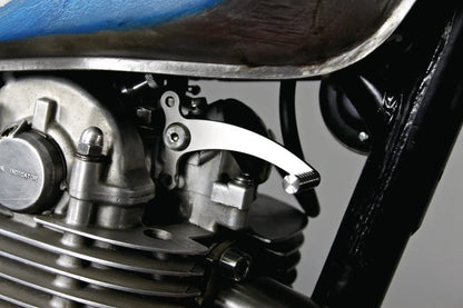 Two Hands Motorcycles/KEDO - Decompression Lever 'Pur' - Stainless Steel - SR400 SR500 TT500 XT500