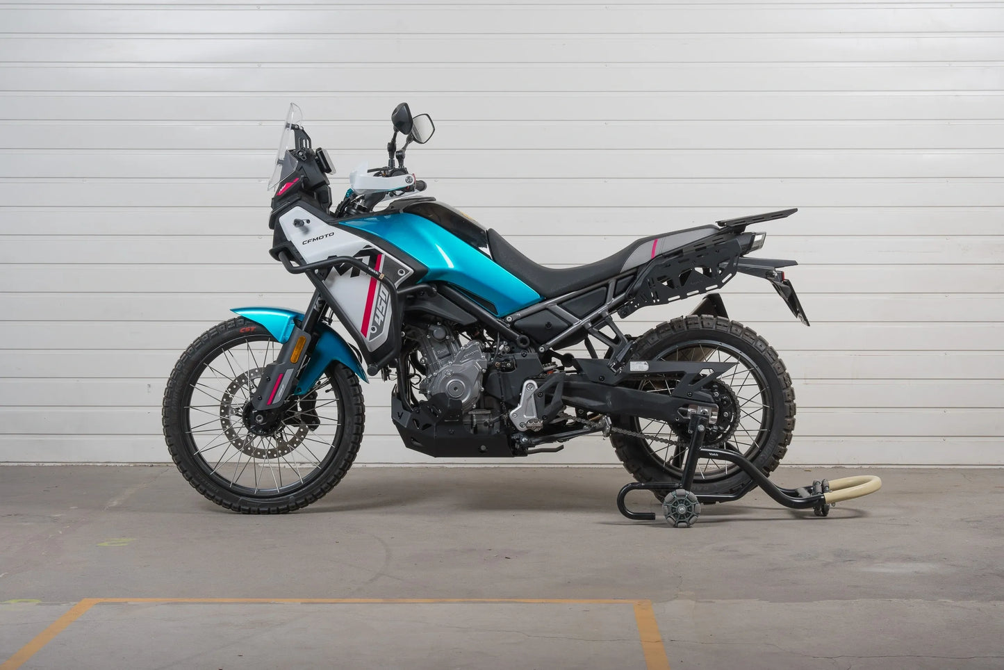Yakk EXP - Rear/Top Rack for Soft Luggage - Black - CF MOTO 450 MT (24-26)