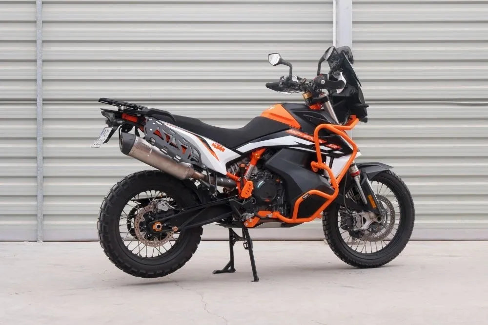 Yakk EXP - Rear Rack for Soft Luggage - Black - KTM 790 Adventure (19-25), KTM 890 Adventure (21-25)