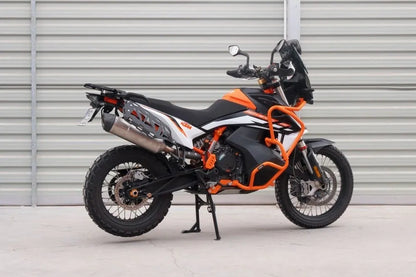 Yakk EXP - Rear Rack for Soft Luggage - Black - KTM 790 Adventure (19-25), KTM 890 Adventure (21-25)