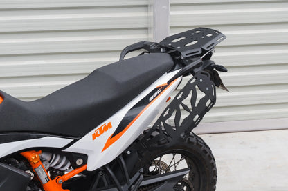 Yakk EXP - Rear Rack for Soft Luggage - Black - KTM 790 Adventure (19-25), KTM 890 Adventure (21-25)