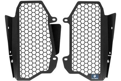 Yakk EXP - Radiator Guards - Black - HONDA CRF 1100 Africa Twin (16-20)