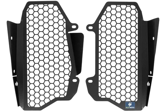 Yakk EXP - Radiator Guards - Black - HONDA CRF 1100 Africa Twin (16-20)