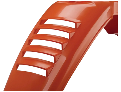 Replica El Toro Orange Front Fender with Venting Slots - XT500 TT500