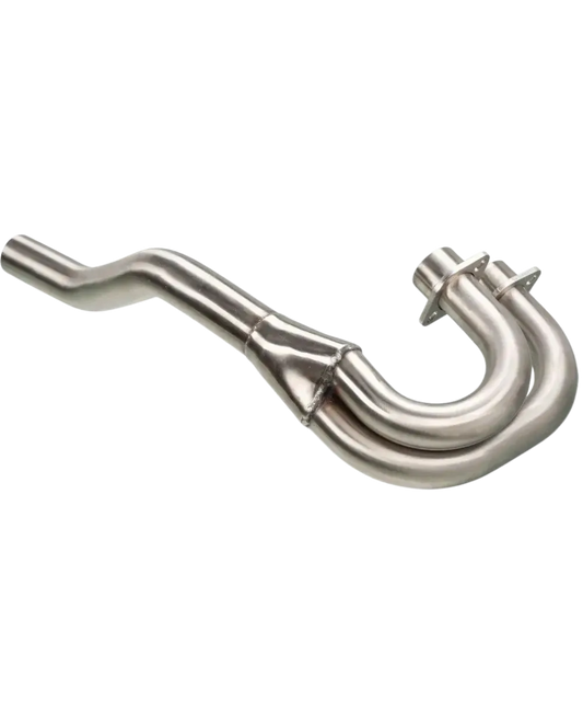 2-1 Stainless Steel Header Pipe, Brushed Stainless Steel - XT600/Z/K/E
