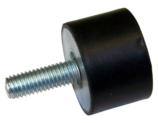 Exhaust Rubber Buffer/Damper - M8 Male + Female Threads - Universal
